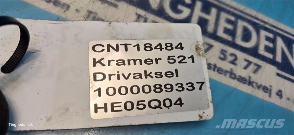 Kramer 521 アクスル