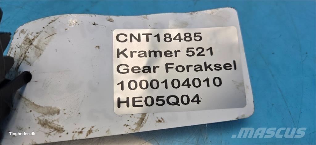 Kramer 521 アクスル