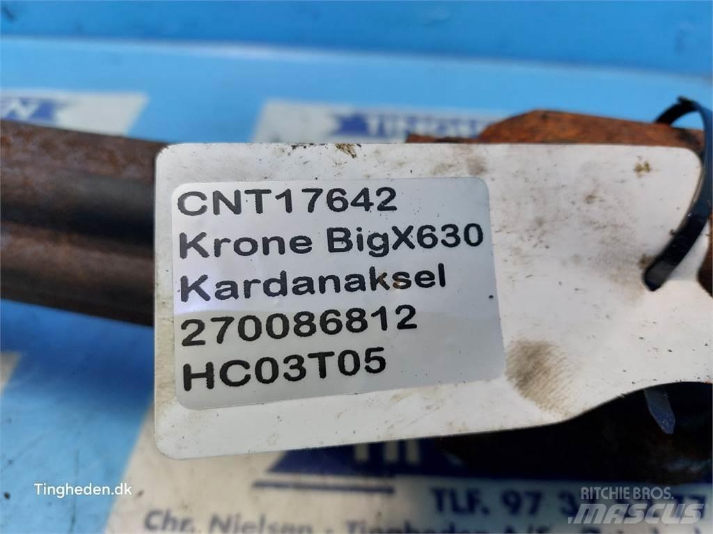 Krone Big X 630 牧草機械用アクセサリー
