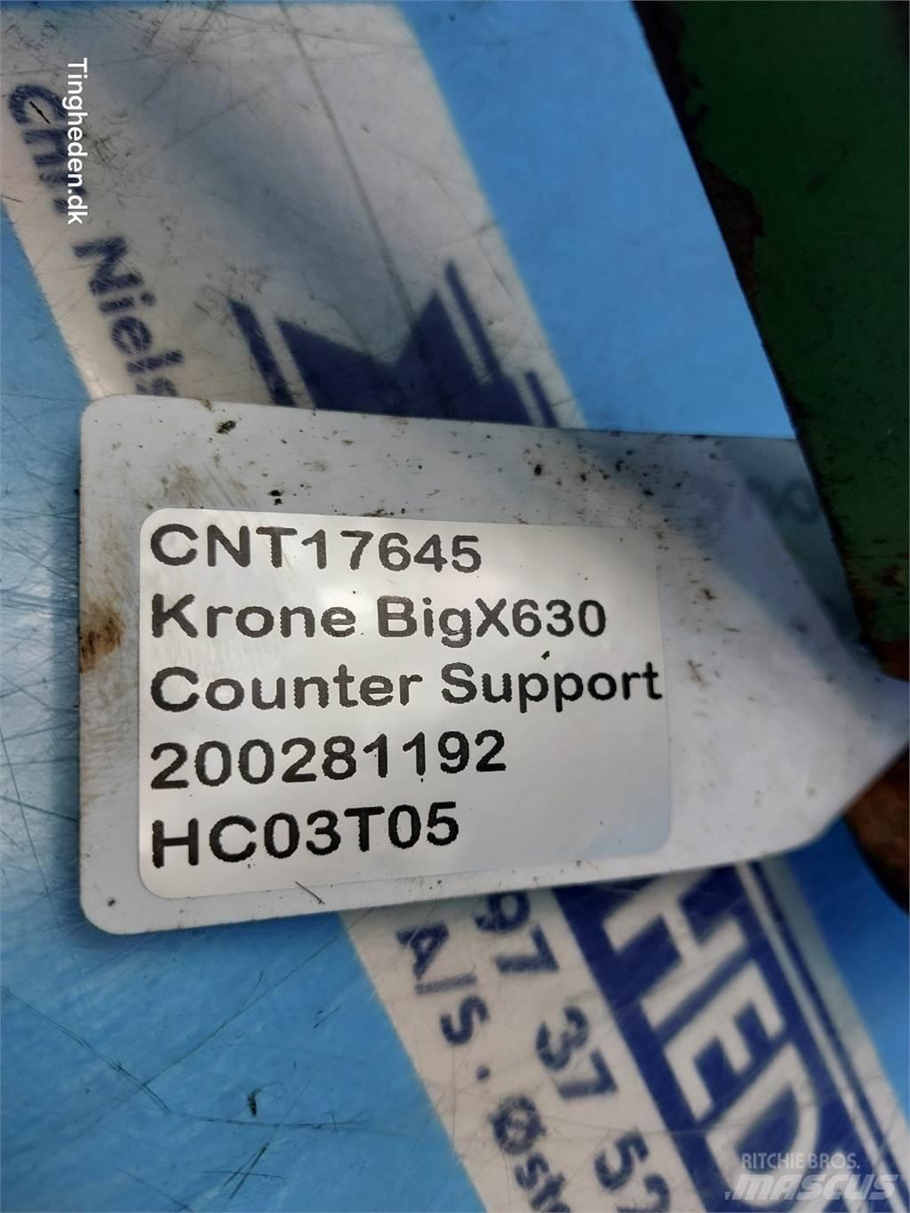 Krone Big X 630 牧草機械用アクセサリー
