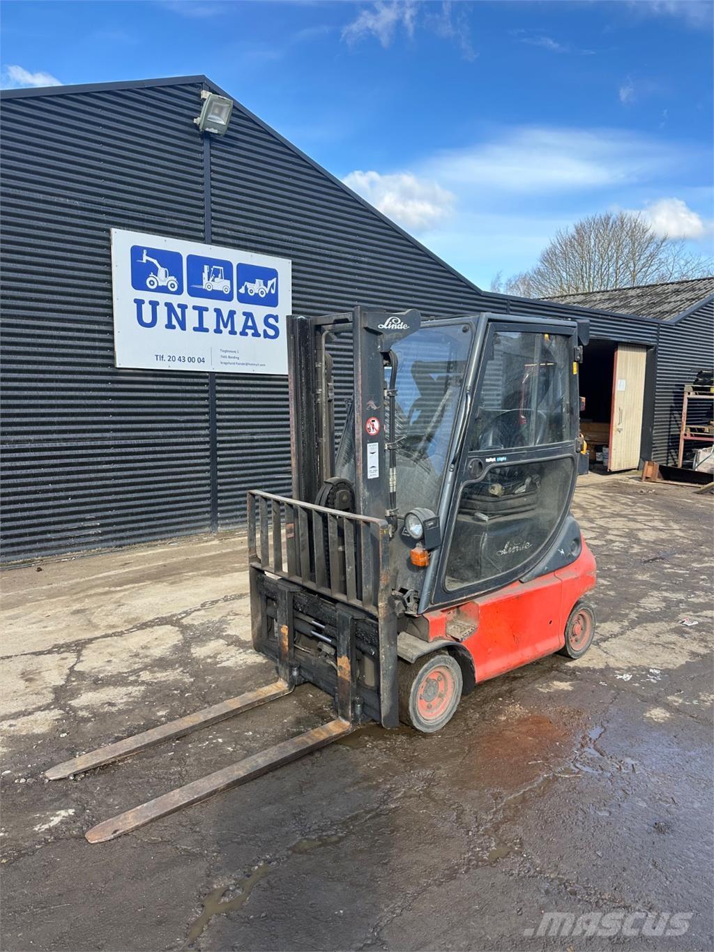 Linde E18 バッテリーフォークリフト