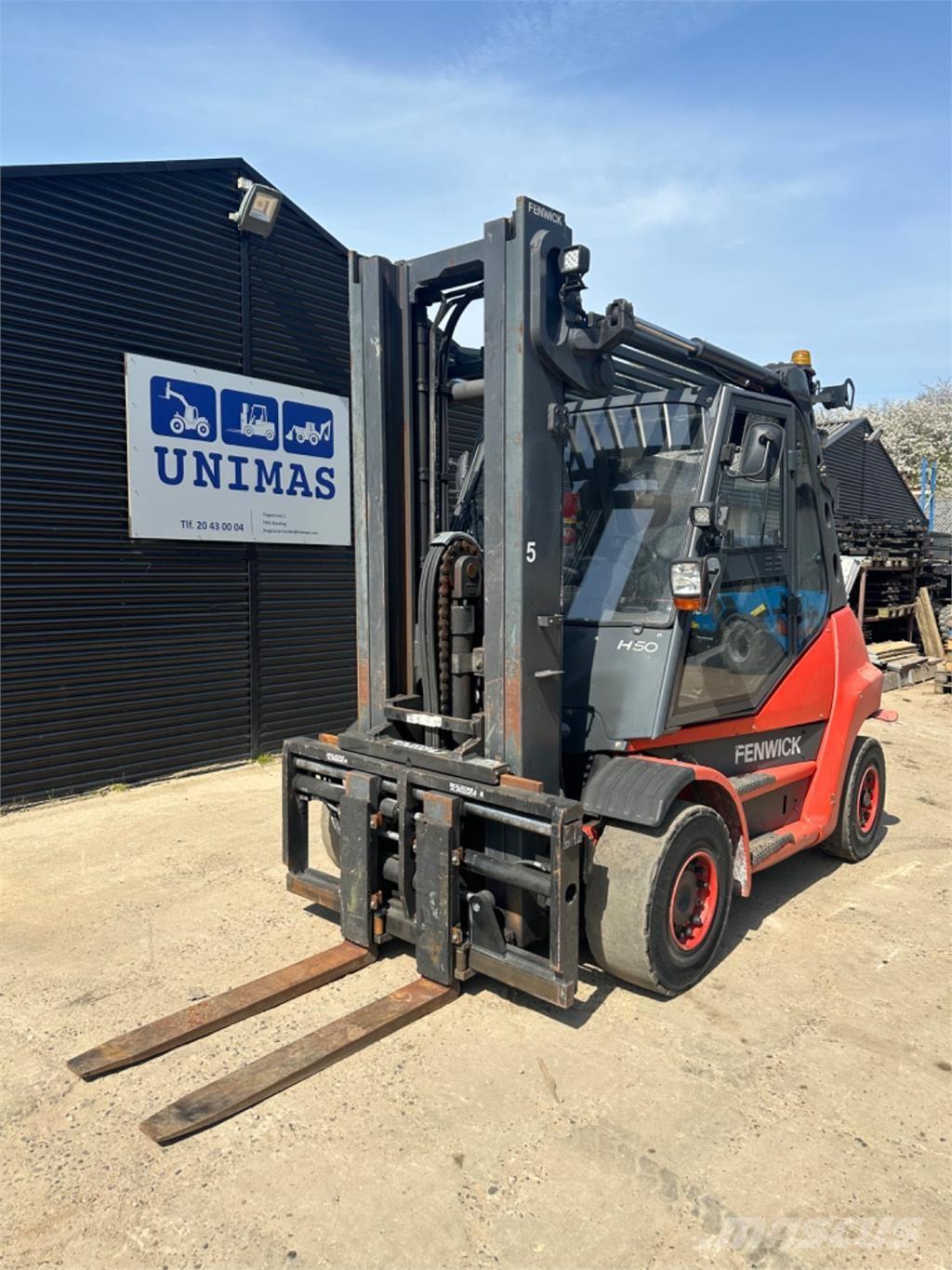 Linde H50T LPGフォークリフト