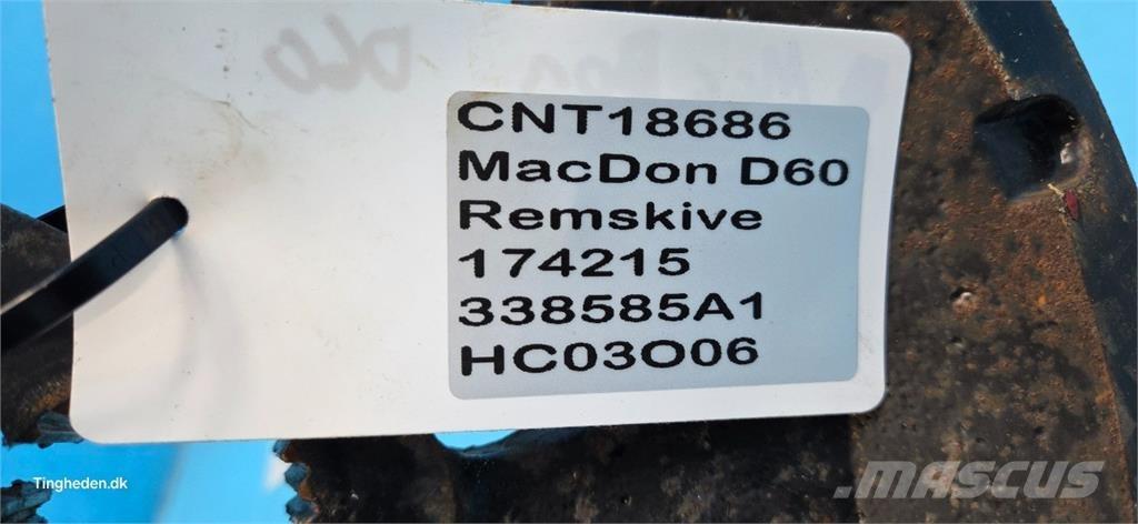 MacDon D60 コンバインハーベスターアクセサリー・アタッチメント