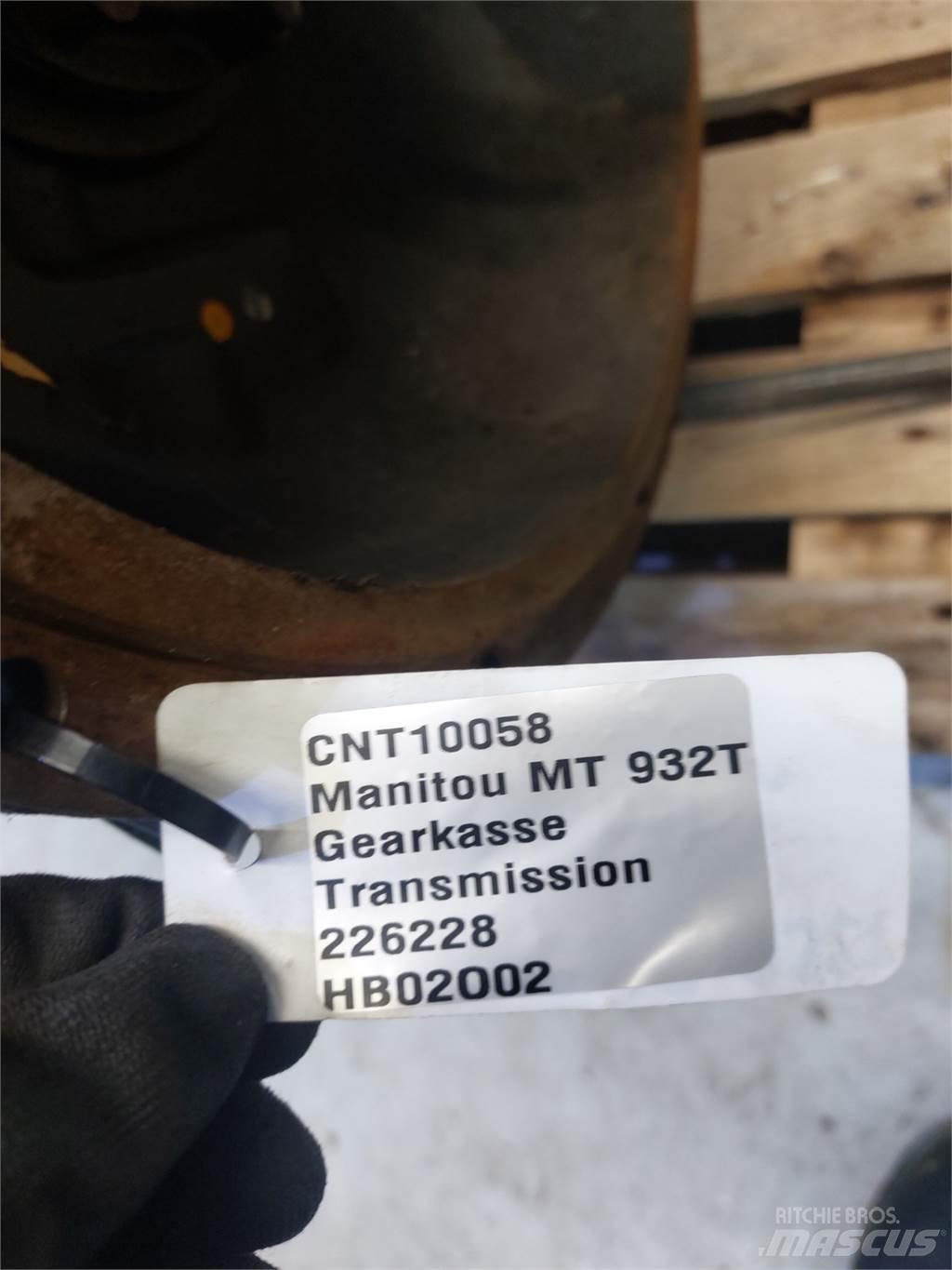 Manitou MT 932 トランスミッション