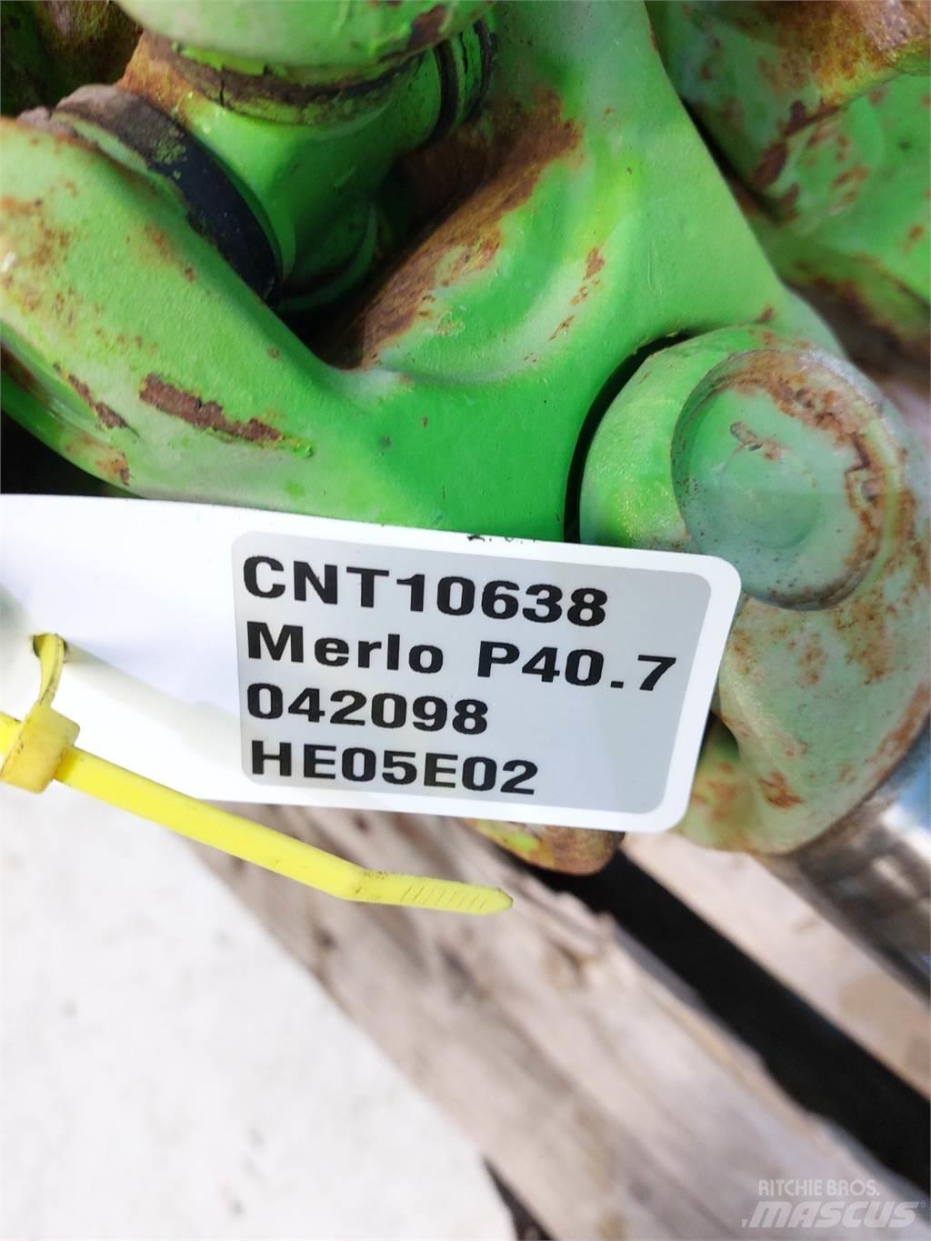 Merlo P40.7 アクスル