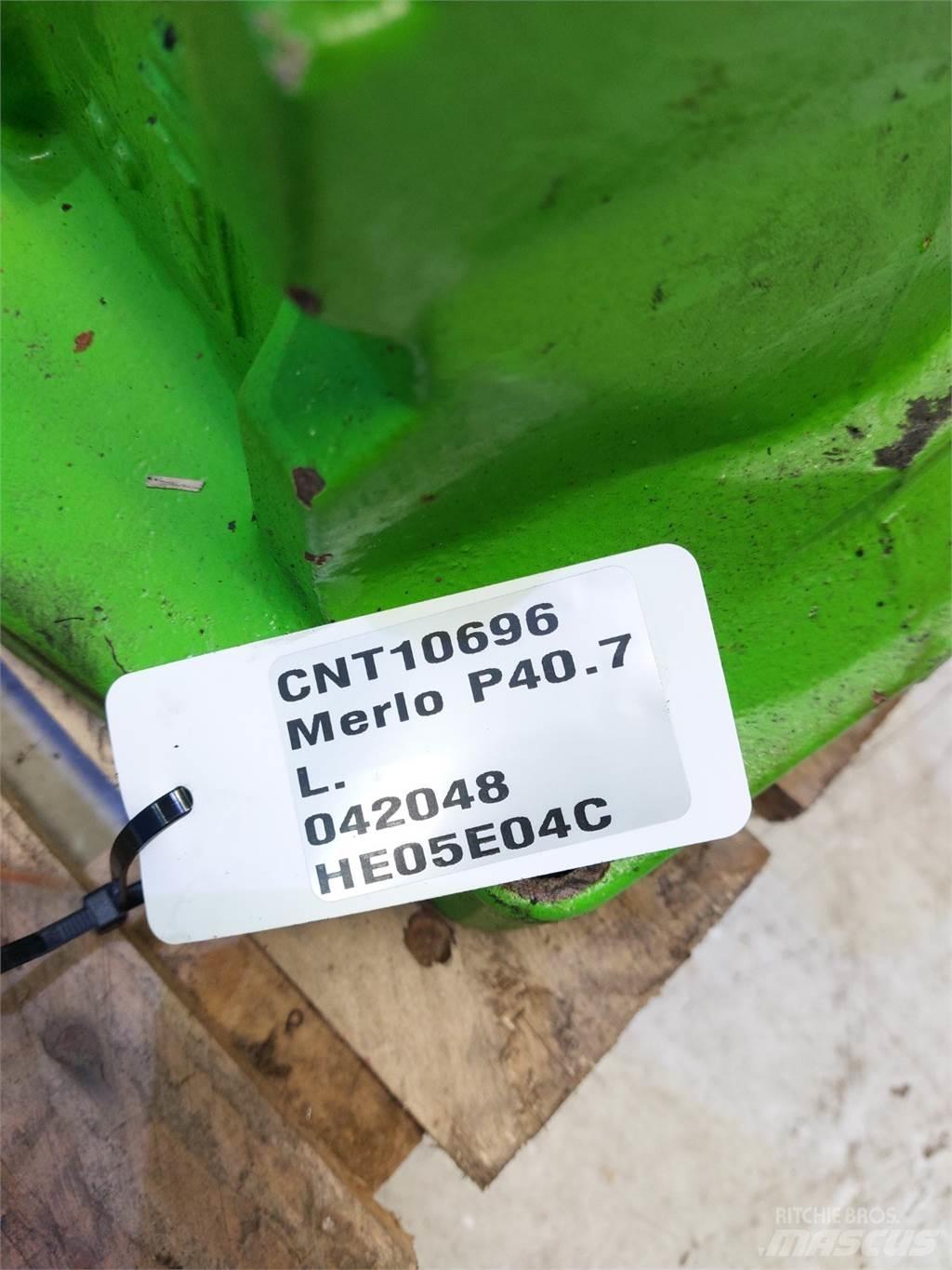 Merlo P40.7 アクスル