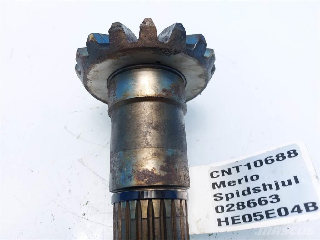 Merlo P41.7 アクスル