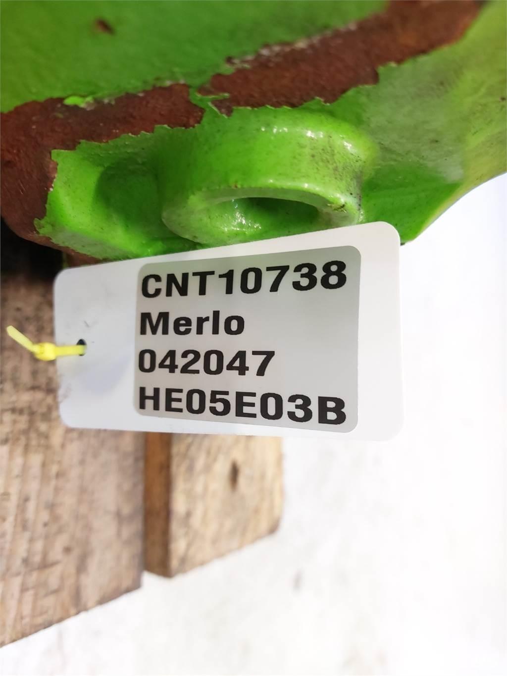 Merlo P41.7 アクスル