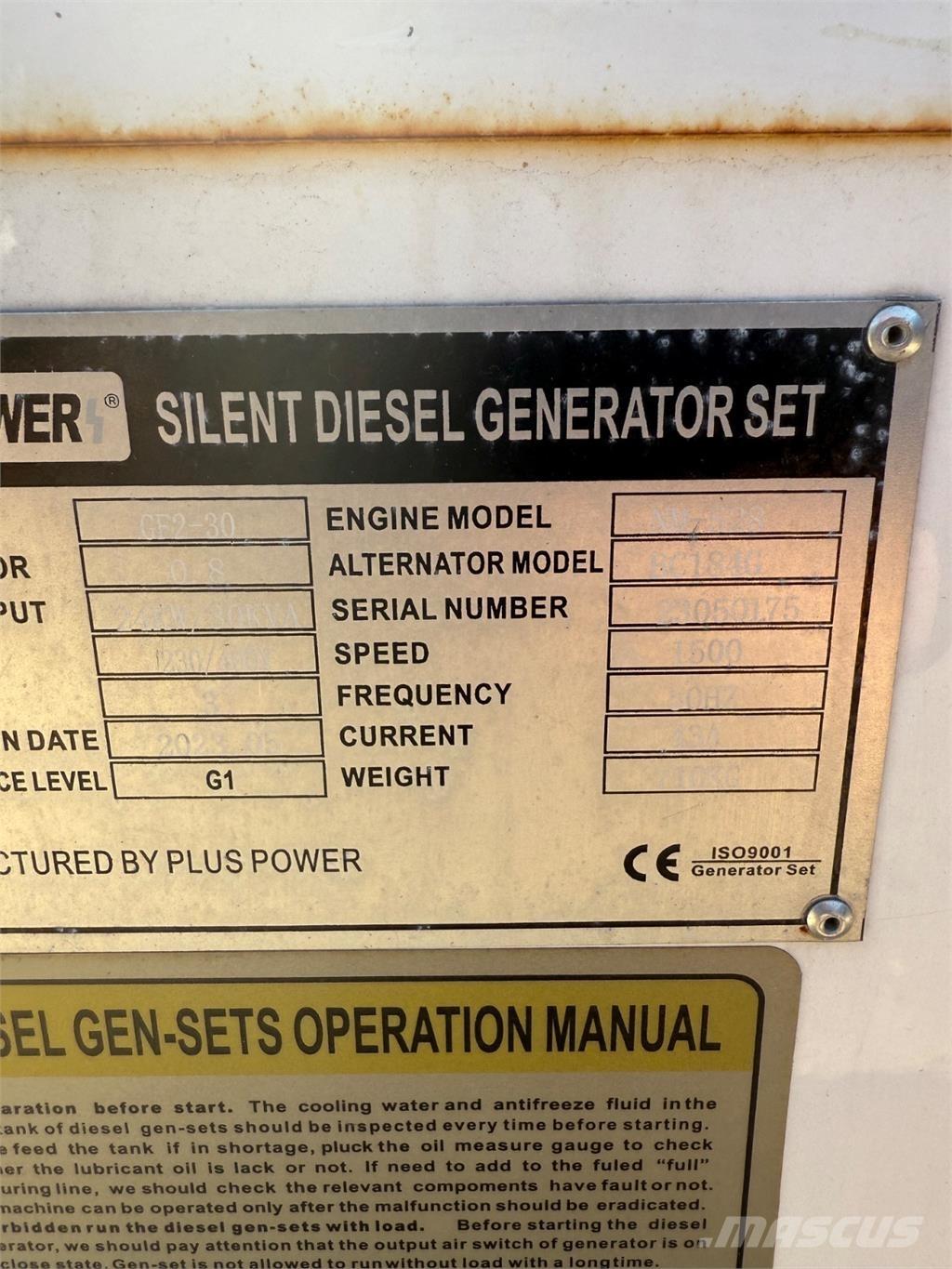  Ny - Overgemt その他の発電機