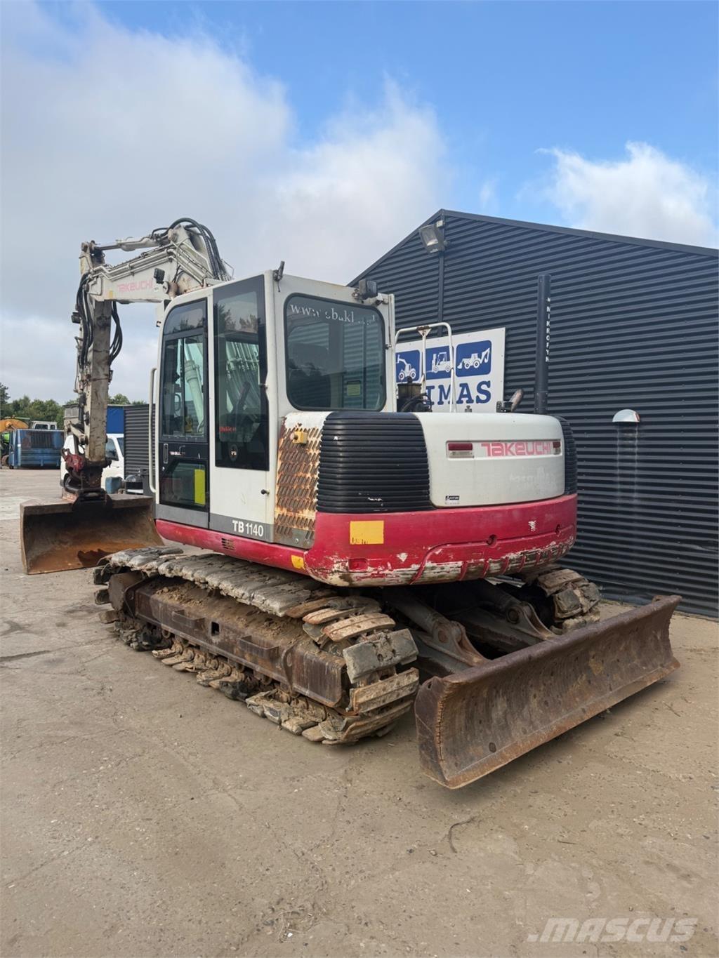 Takeuchi TB1140 大型油圧ショベル12t以上（パワーショベル・ユンボ）