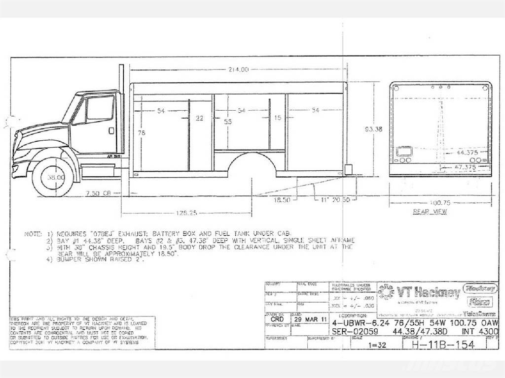 Freightliner M2 飲料運送車両