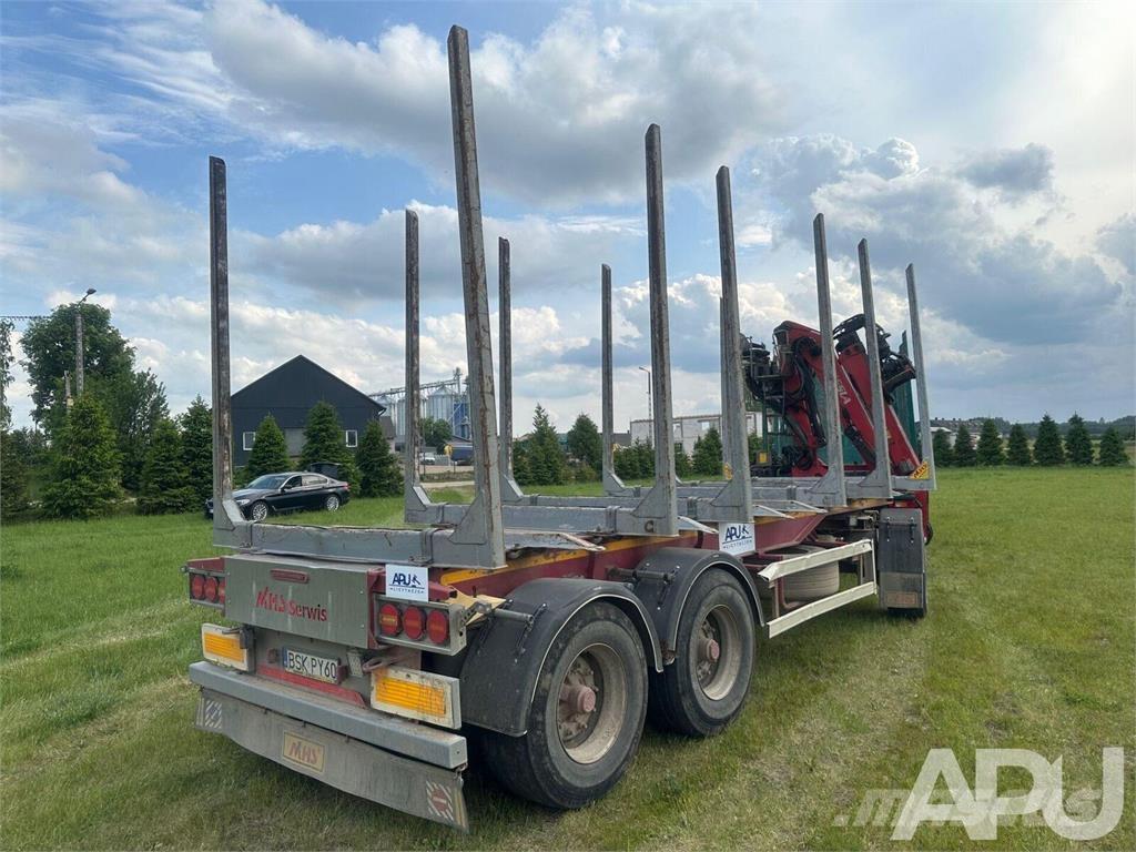  MHS 木材トレーラー