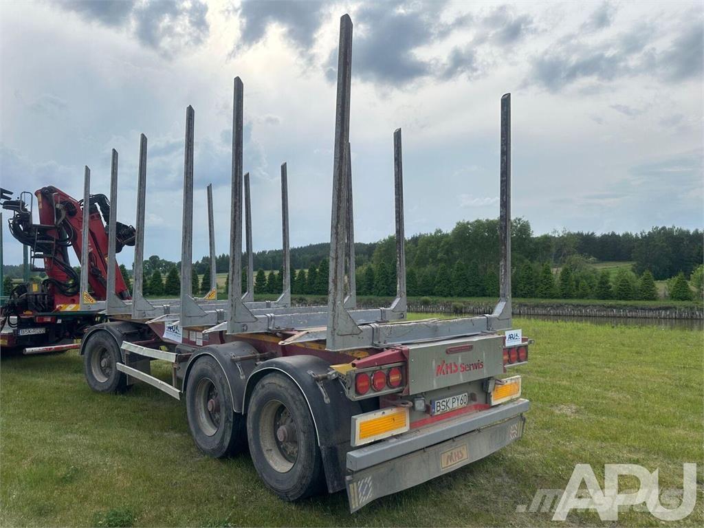  MHS 木材トレーラー