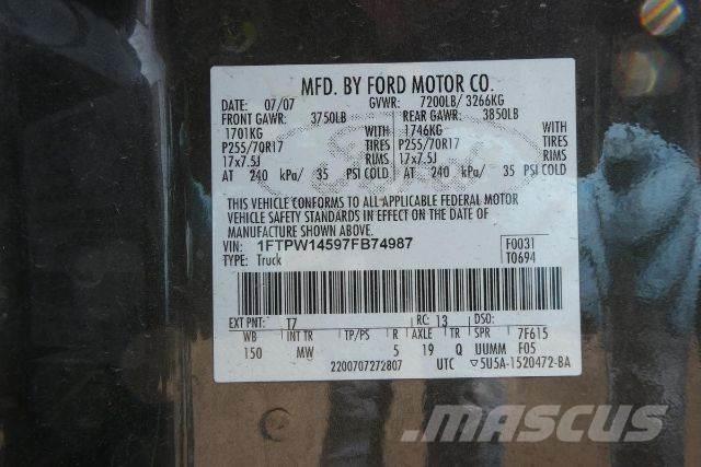 Ford F150 XLT ピックアップ／ドロップサイド