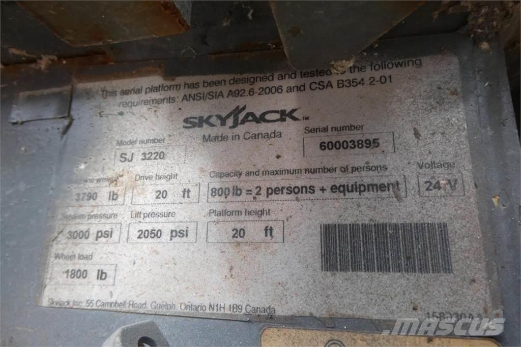 SkyJack SJ3220 建設機械 -　その他