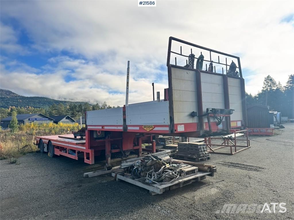 Broshuis crane semi. その他セミトレーラー