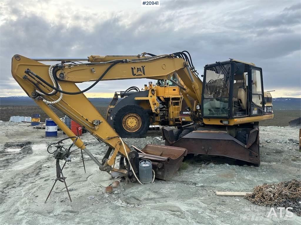 CAT 312 ホイール式油圧ショベル（パワーショベル・ユンボ・バックホー）