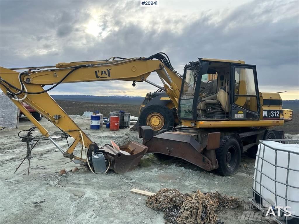 CAT 312 ホイール式油圧ショベル（パワーショベル・ユンボ・バックホー）