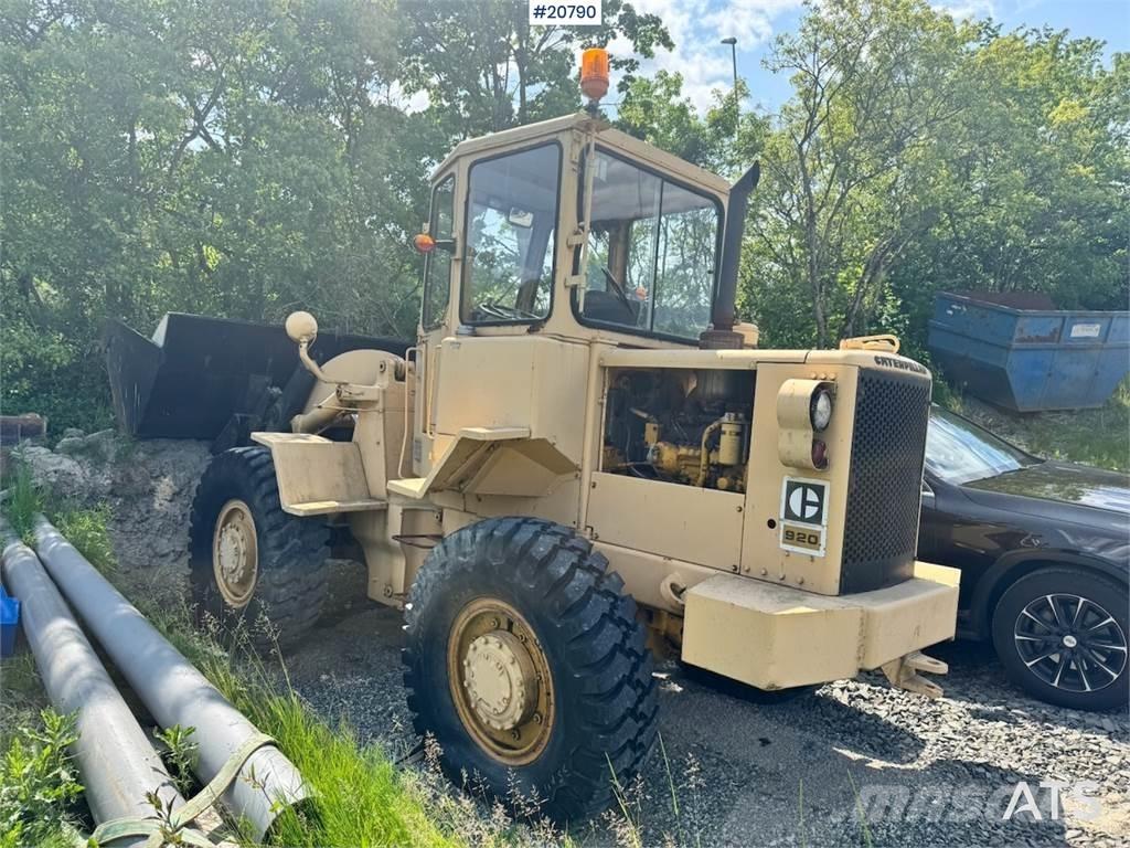 CAT 920 ホイールローダー・タイヤショベル