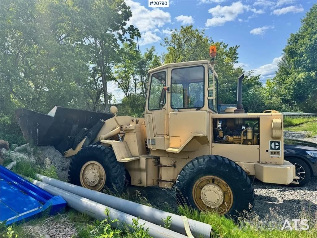 CAT 920 ホイールローダー・タイヤショベル