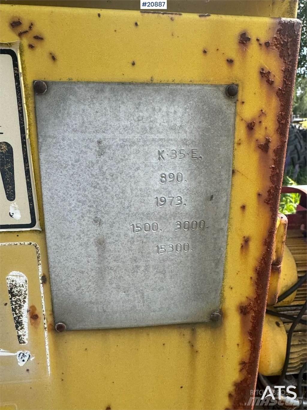 Krøll K35E Tårnkran タワークレーン