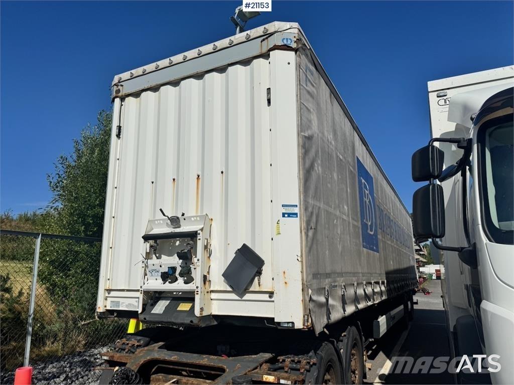 Krone Citysemi. ボックスセミトレーラー