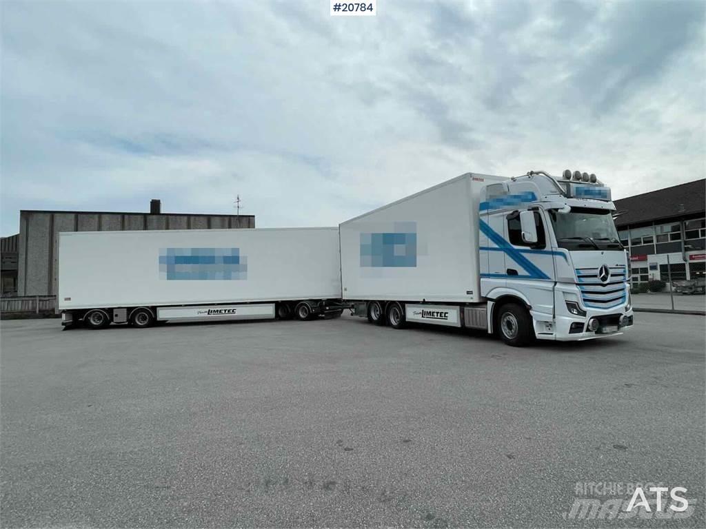 Mercedes-Benz Actros ボックスボディー、ウイング、箱車