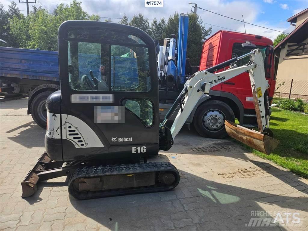 Bobcat E16 ミニ油圧ショベル 7t以下（ミニユンボ・ミニディガー）