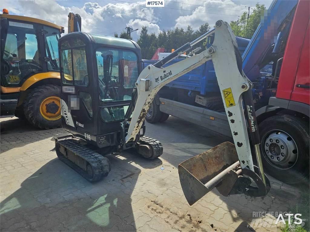 Bobcat E16 ミニ油圧ショベル 7t以下（ミニユンボ・ミニディガー）