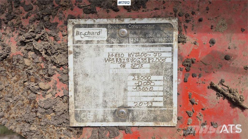 Brochard EV2200-OBS 肥料散布機