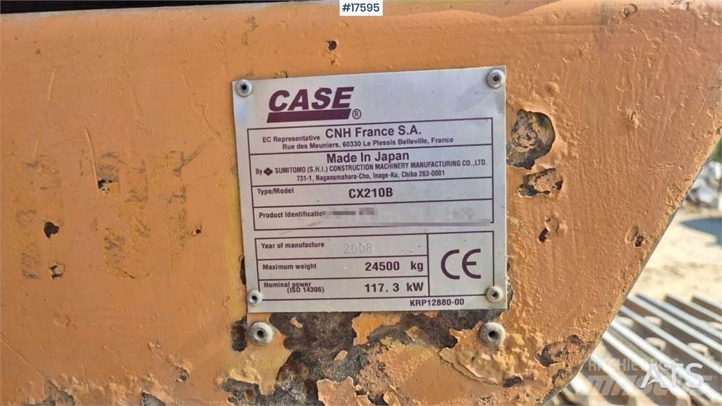CASE CX210B 大型油圧ショベル12t以上（パワーショベル・ユンボ）