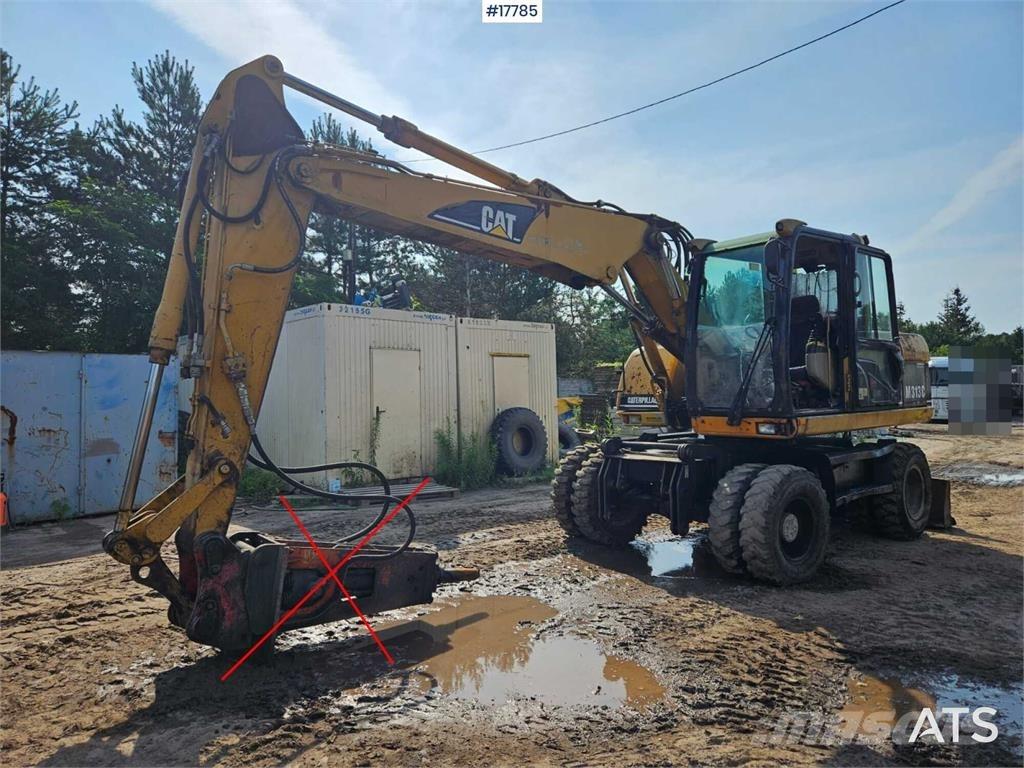 CAT M313 C ホイール式油圧ショベル（パワーショベル・ユンボ・バックホー）