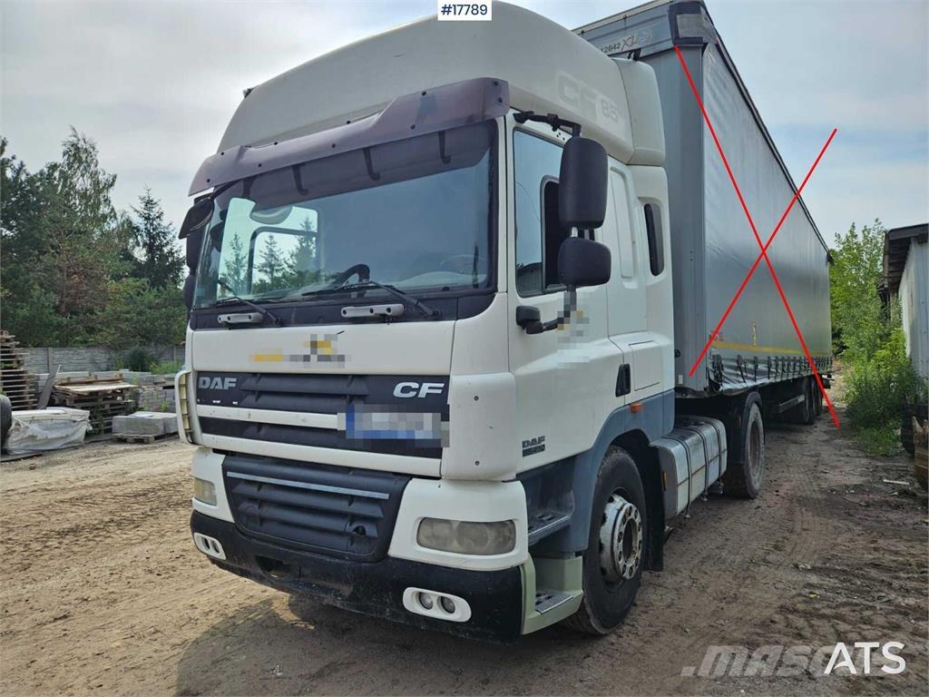 DAF CF 85.410 中古トラクターヘッド | トレーラーヘッド