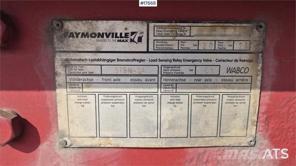 Faymonville STBN-2A ローローダーセミトレーラー