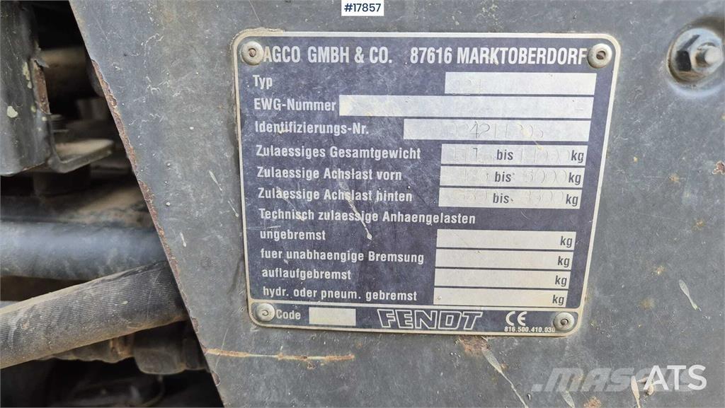 Fendt Vario 924 トラクター