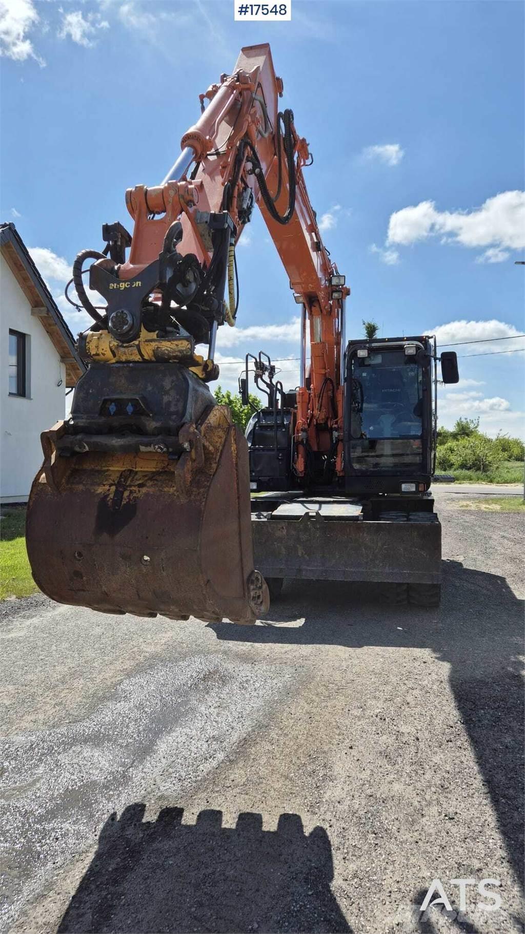 Hitachi ZX140W-6 ホイール式油圧ショベル（パワーショベル・ユンボ・バックホー）