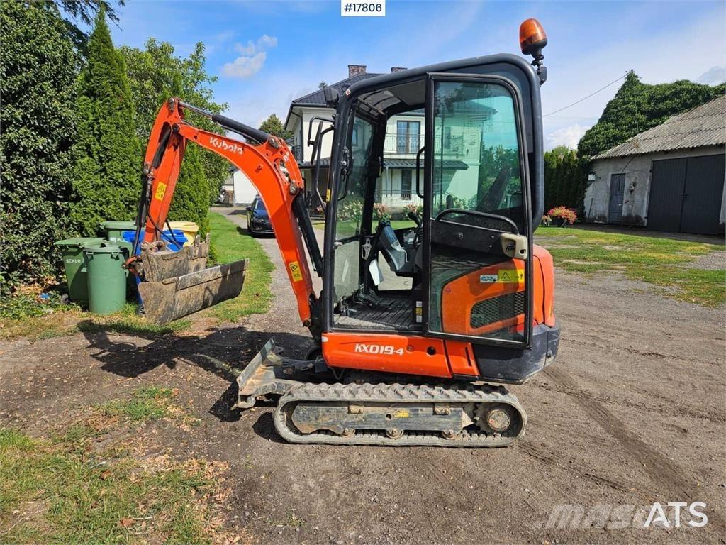 Kubota KX019-4 ミニ油圧ショベル 7t以下（ミニユンボ・ミニディガー）