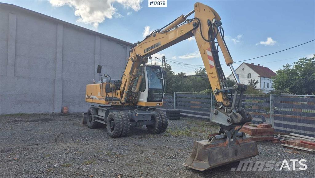 Liebherr A 900C ホイール式油圧ショベル（パワーショベル・ユンボ・バックホー）