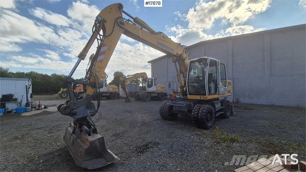 Liebherr A 900C ホイール式油圧ショベル（パワーショベル・ユンボ・バックホー）