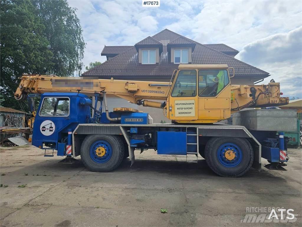 Liebherr LTM 1025 オールテレーンクレーン