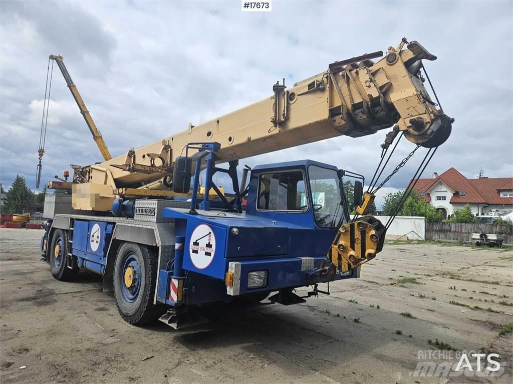 Liebherr LTM 1025 オールテレーンクレーン