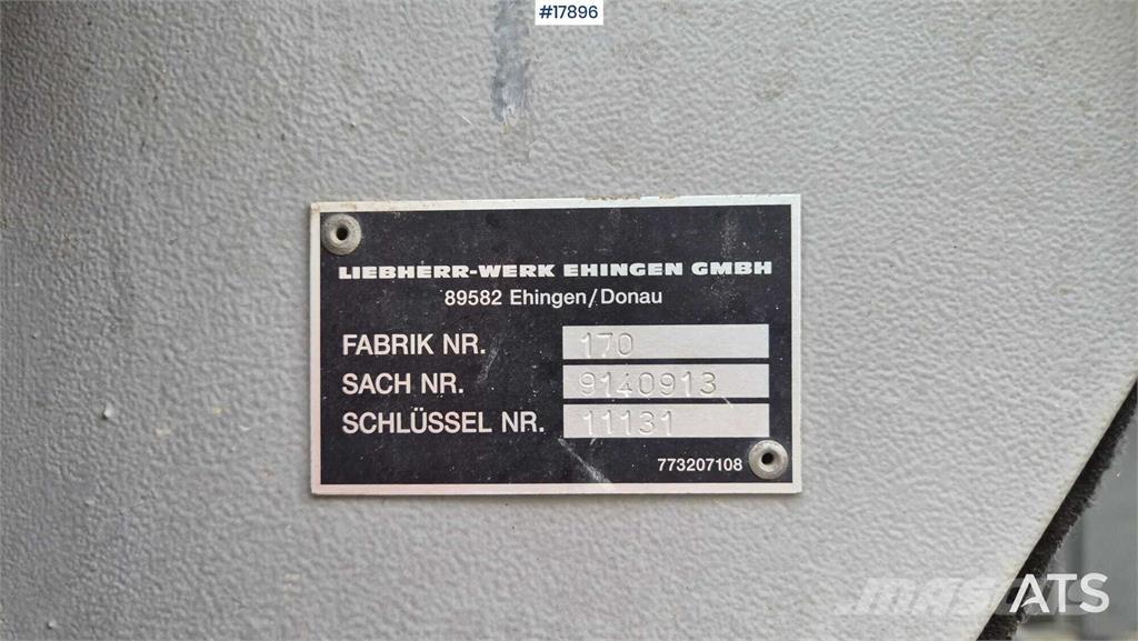 Liebherr LTM 1030/2 オールテレーンクレーン