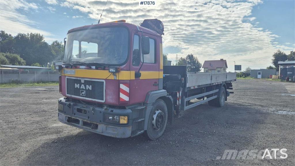 MAN 18.224 クレーントラック、ユニック車