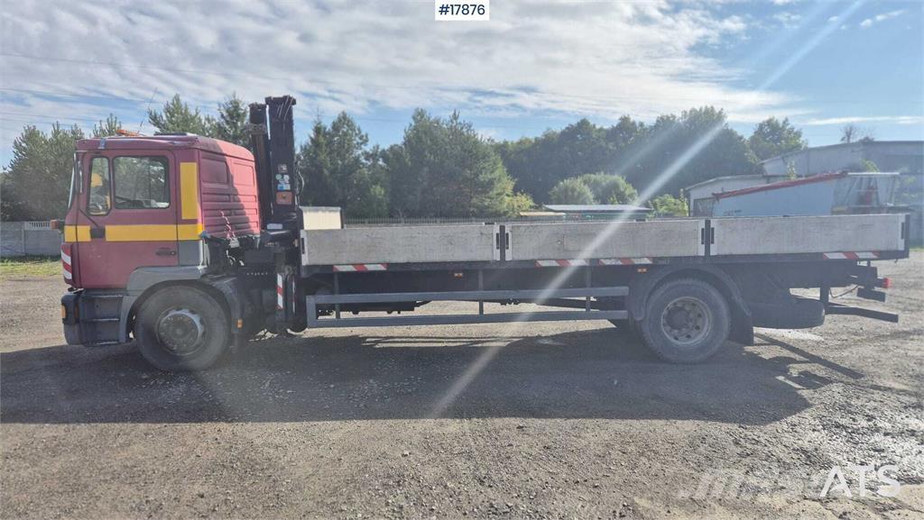 MAN 18.224 クレーントラック、ユニック車