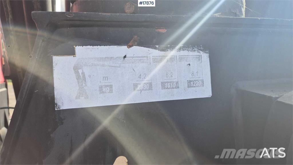 MAN 18.224 クレーントラック、ユニック車