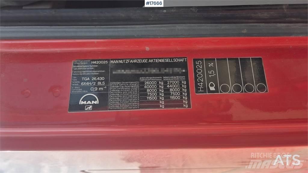 MAN TGA 26.430 中古トラクターヘッド | トレーラーヘッド