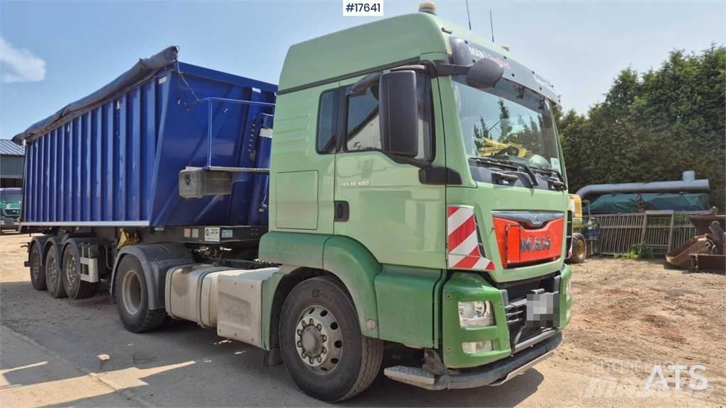MAN TGS 18.480 4x4 中古トラクターヘッド | トレーラーヘッド