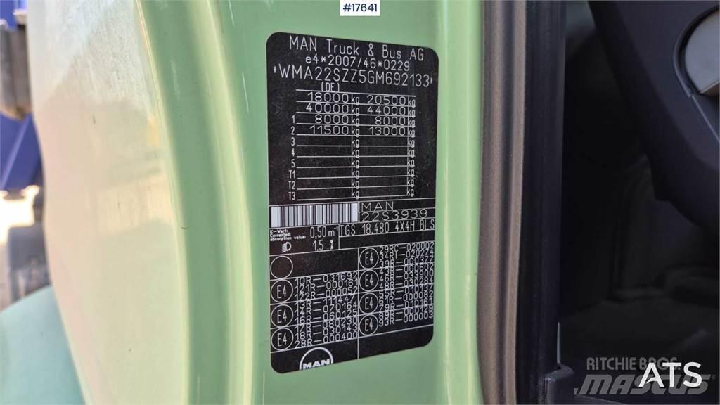 MAN TGS 18.480 4x4 中古トラクターヘッド | トレーラーヘッド