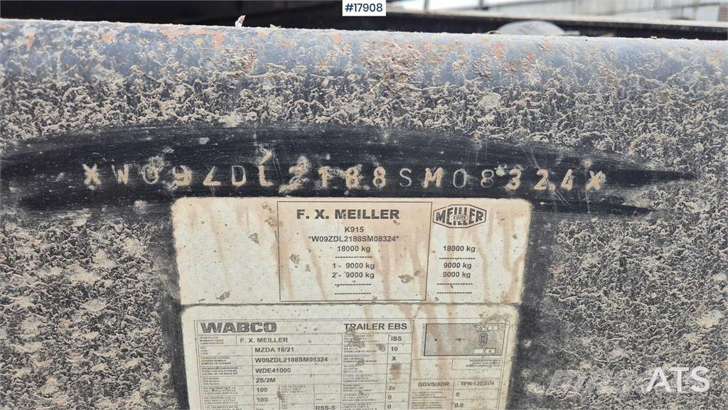 Meiller MZDA 18/21 ダンプトレーラー