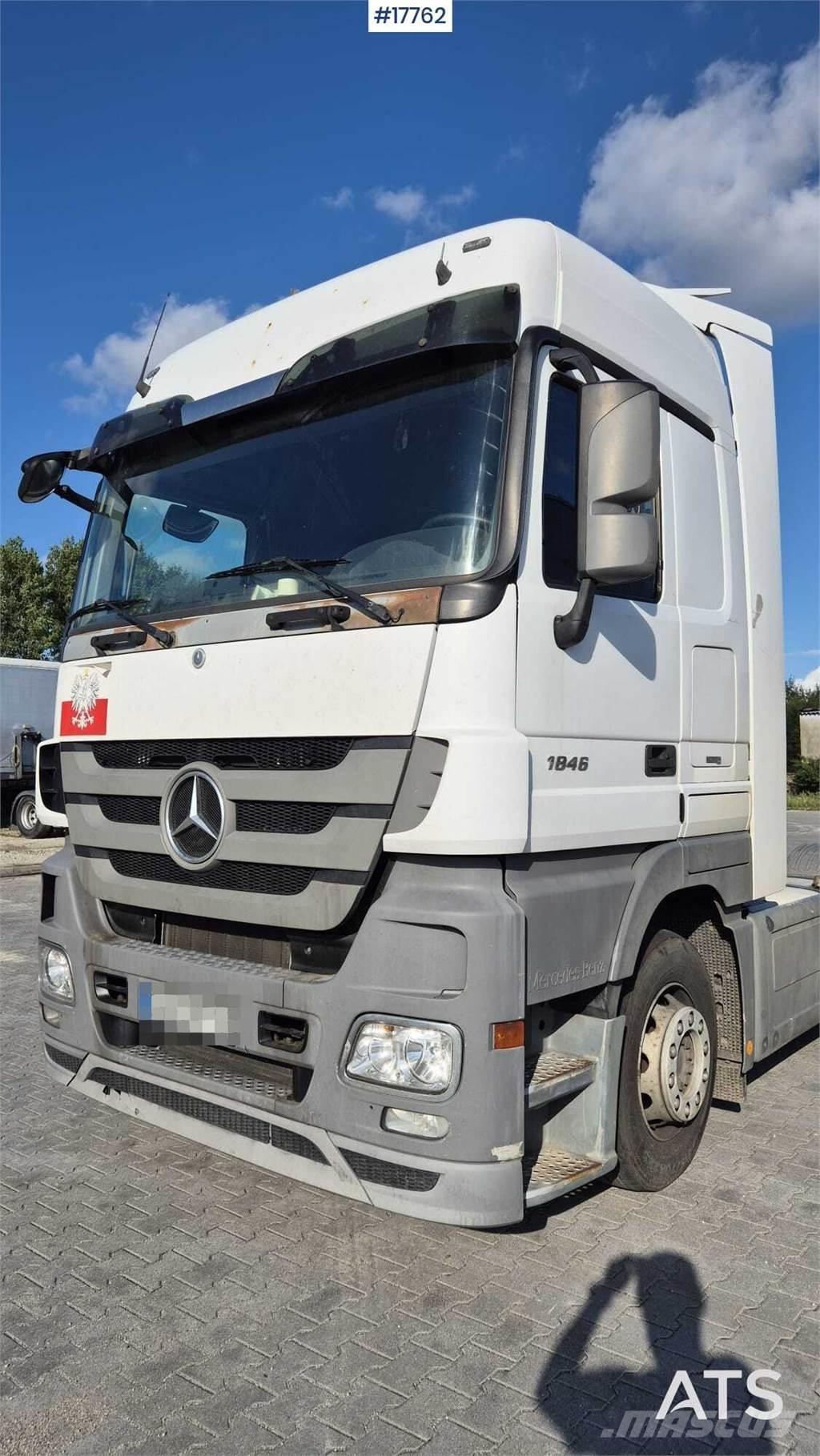 Mercedes-Benz 1846 中古トラクターヘッド | トレーラーヘッド